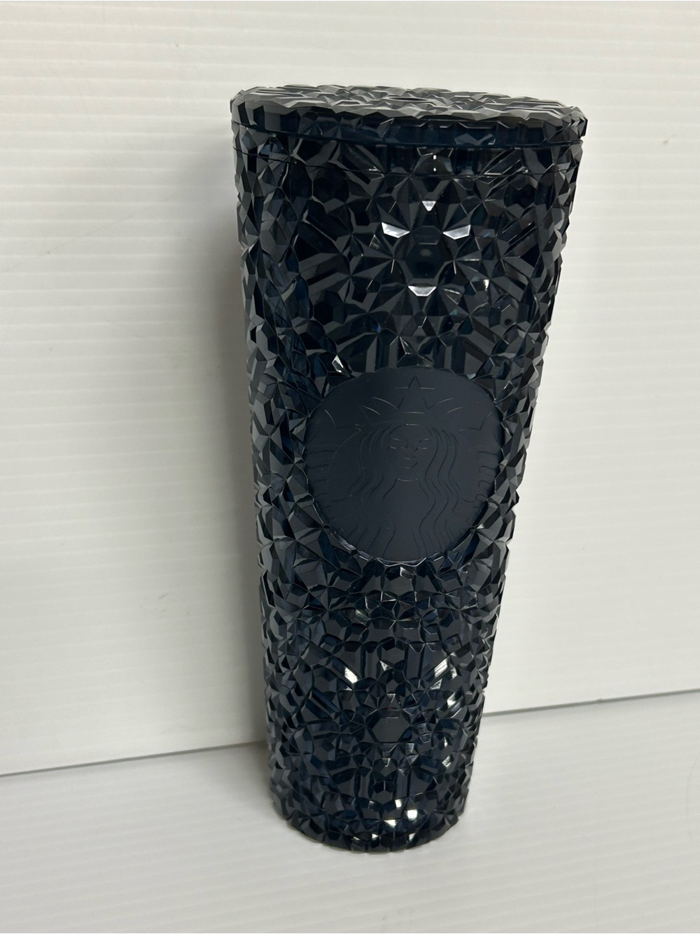 Starbucks 24 oz. dark midnight blue 2024 gemstone venti tumbler NO STRAW NEW